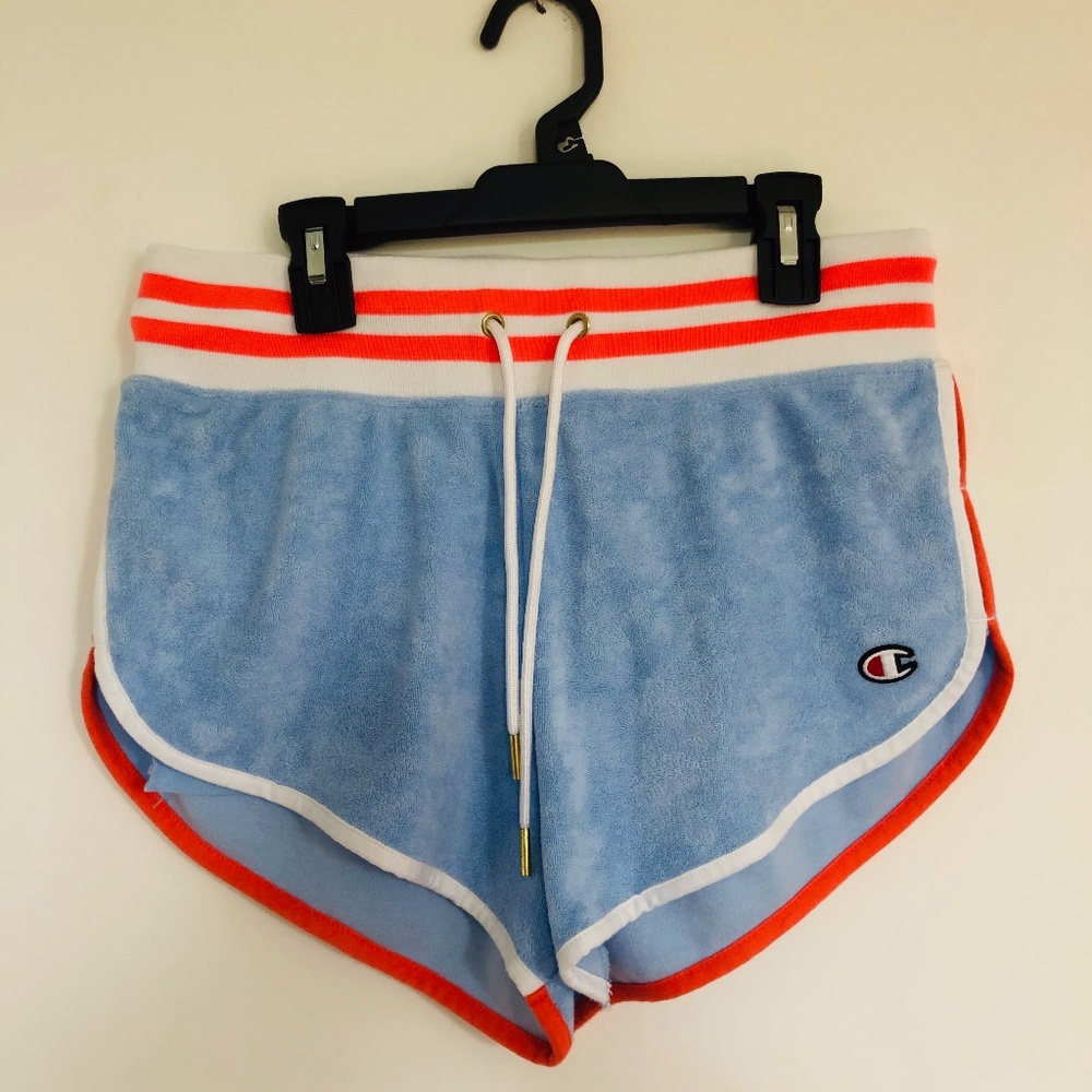 Champion Velour Track Shorts 🎾